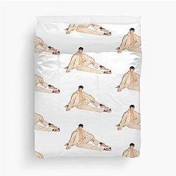 Nathan Fielder Thirst Trap Duvet Cover