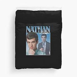 Nathan Fielder Vintage Duvet Cover