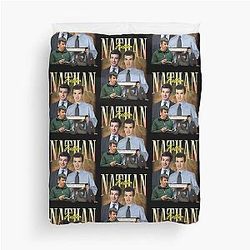 Nathan Fielder 90s Duvet Cover