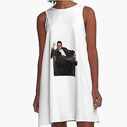 Nathan Fielder A-Line Dress