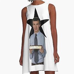 Nathan Fielder fan art A Line Dress