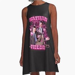 Nathan Fielder 90s Vintage A-Line Dress
