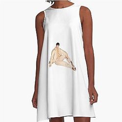 Nathan Fielder Thirst Trap A Line Dress