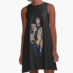 Nathan Fielder and his A-line dress