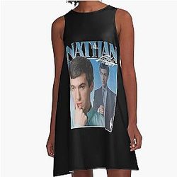 Nathan Fielder 90s Vintage A-Line Dress