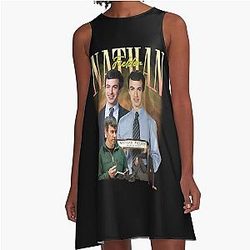 Nathan Fielder vintage 90s dress