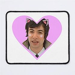 Catboy Nathan Fielder Mouse Pad