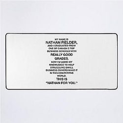 Nathan Fielder - Nathan For You Monologue Desk Mat