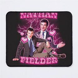 Nathan Fielder 90s Vintage Bootleg Mouse Pad