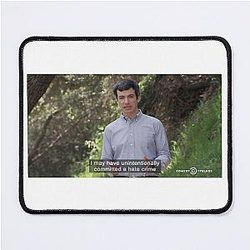 Nathan Fielder Confesses to Hate Crime Mouse Pad