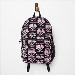 Nathan Fielder for Me Heart Baseball Sleeve Backpack