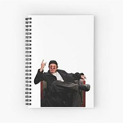 Nathan Fielder Hood Rat Spiral Notebook