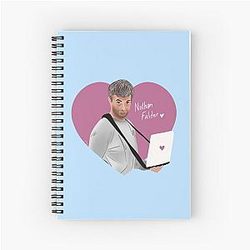 I Love Nathan Fielder, Nathan for You Fan Art Spiral Notebook