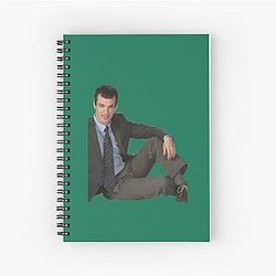 Nathan Fielder Posing Spiral Notebook