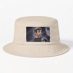 Nathan Fielder Galaxy Wolf Print Bucket Hat
