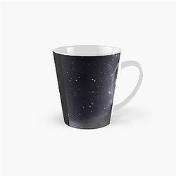 Nathan Fielder Dramatic Galaxy Wolf Print Style Tall Mug
