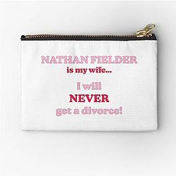 Nathan Fielder My Wife Zipper Pouch