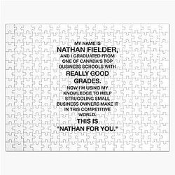 Nathan Fielder - Nathan For You Monologue Jigsaw Puzzle