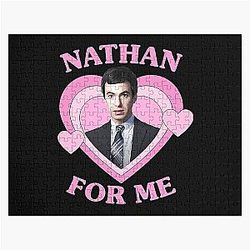 Nathan Fielder for me Baseball Sleeve Jigsaw Puzzle