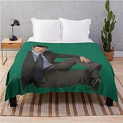 Nathan Fielder Posing Throw Blanket