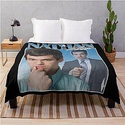Nathan Fielder 90s Throw Blanket
