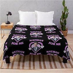 Nathan Fielder Throw Blanket For Me