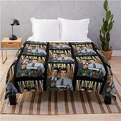 Nathan Fielder 90s Throw Blanket