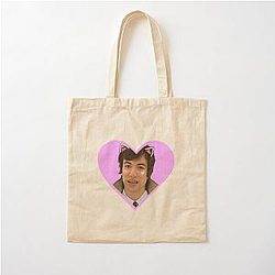 Catboy Nathan Fielder Cotton Tote Bag