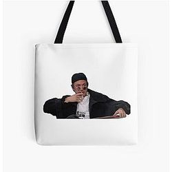 Nathan Fielder on Kimmel Tote Bag