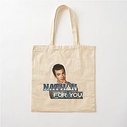 Nathan For You - Nathan Fielder Cotton Tote Bag