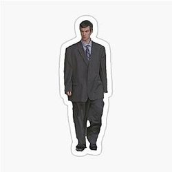 Nathan Fielder's Suit 스티커