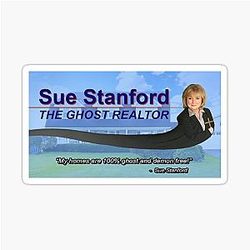 Sue 유령 realtor Nathan 당신 스티커