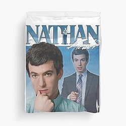 Nathan Fielder 빈티지 이불 커버