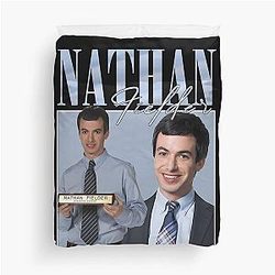 Nathan Fielder 빈티지 이불 커버