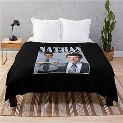 Nathan Fielder Vintage Throw Blanke