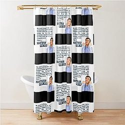 Nathan for YouTagline Tapestry
Duschvorhang