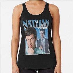 Nathan Fielder 빈티지 Racerback 탱크 탑
