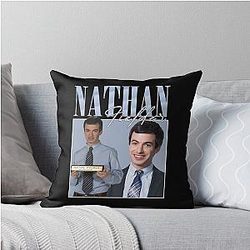 Nathan Fielder Vintage Throw Kissen