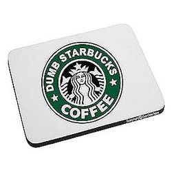 Nathan for You Dumb Coffee Mouse Pad