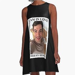 Nathan Fielder Ist mein Ehemann ein Kleid