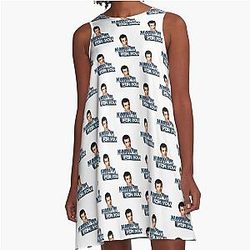 Nathan Fielder A-Linie Kleid