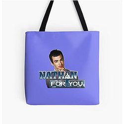 Nathan Fielder All over Print Tote Bag