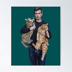 Nathan Fielder und seine Katze Poster