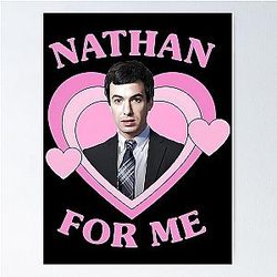 Nathan Fielder Rosa Herz Poster
