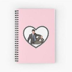 I Heart Nathan Fier Spiral Notebook