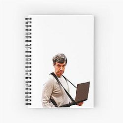 Nathan for You Spiral-Notebook