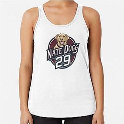 Nate Dogg, Nathan MacKinnon Colorado Avalanche Racerback Tank Top