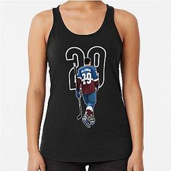 Nathan MacKinnon Colorado 29 Racerback Tank Top