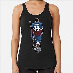Nathan MacKinnon Racerback Tank Top