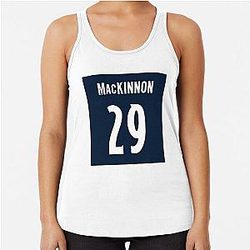 Nathan MacKinnon Racerback Tank Top
